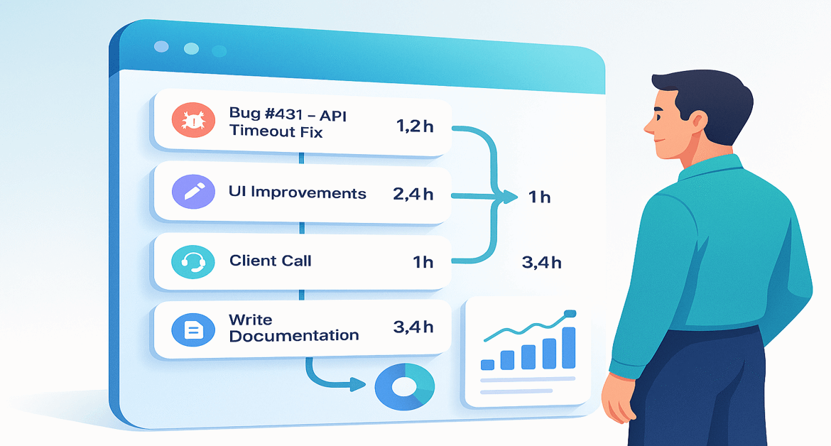 Task-Based Time Tracking